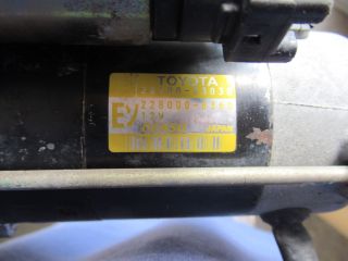 bontott TOYOTA YARIS Önindító