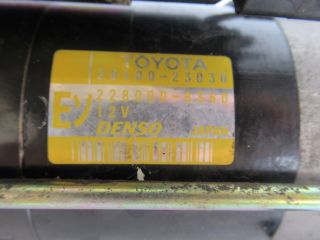 bontott TOYOTA YARIS Önindító