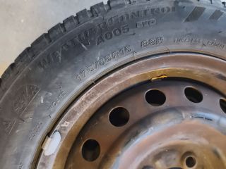 bontott TOYOTA YARIS Acélfelni Szett Gumival