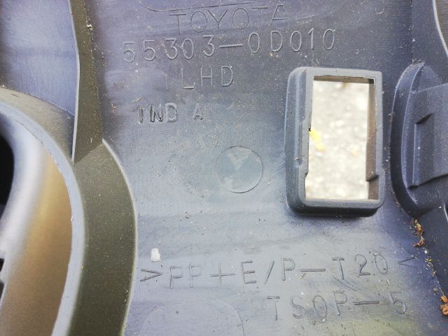 bontott TOYOTA YARIS Alsó Műszerfal Burkolat