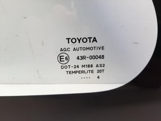 bontott TOYOTA YARIS Bal C Oszlop Oldalablak Üveg
