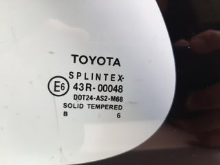 bontott TOYOTA YARIS Bal C Oszlop Oldalablak Üveg