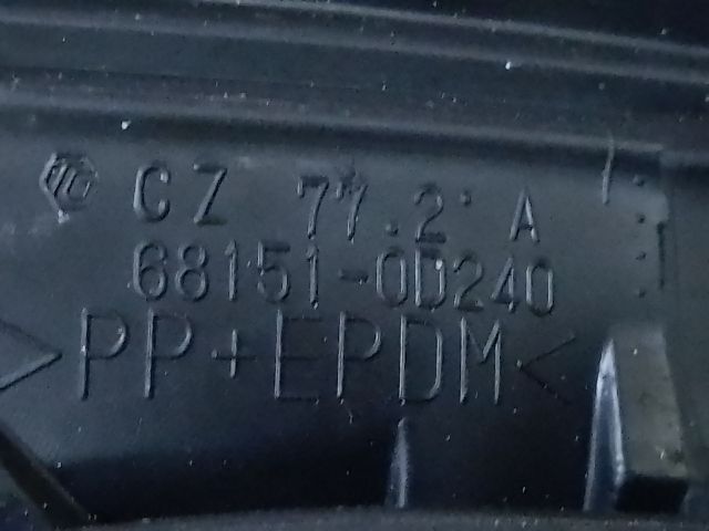 bontott TOYOTA YARIS Bal első Ablakvezető Gumi