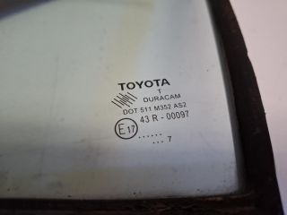 bontott TOYOTA YARIS Bal első Fixüveg (Ajtóban)