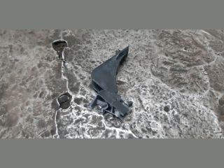 bontott TOYOTA YARIS Bal első Lökhárító Tartó (Műanyag)