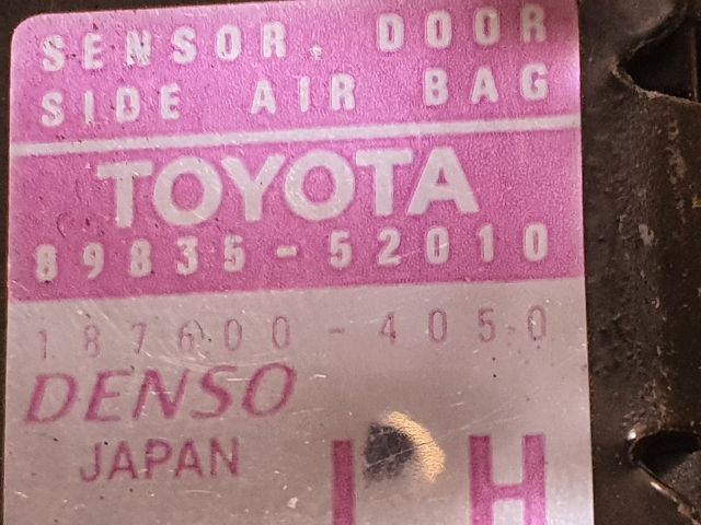 bontott TOYOTA YARIS Bal első Oldal Ütközés Érzékelő