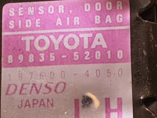 bontott TOYOTA YARIS Bal első Oldal Ütközés Érzékelő