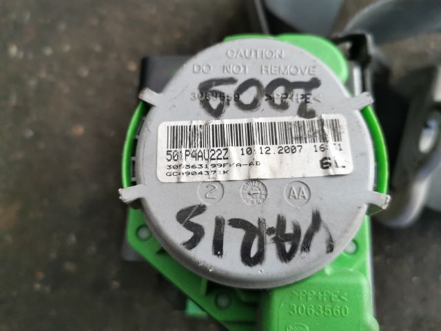 bontott TOYOTA YARIS Bal első Övfeszítő