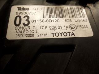 bontott TOYOTA YARIS Bal Fényszóró