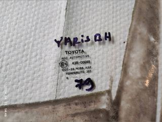 bontott TOYOTA YARIS Bal hátsó Ablak