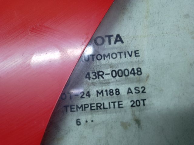 bontott TOYOTA YARIS Bal hátsó Ablak