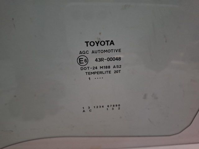 bontott TOYOTA YARIS Bal hátsó Ablak