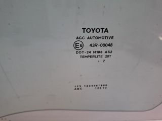 bontott TOYOTA YARIS Bal hátsó Ablak