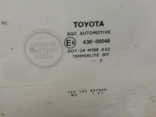 bontott TOYOTA YARIS Bal hátsó Ablak