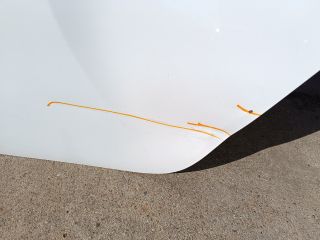 bontott TOYOTA YARIS Bal hátsó Ajtó (Üres lemez)