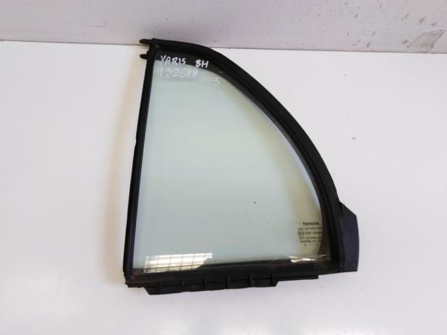 bontott TOYOTA YARIS Bal hátsó Fixüveg (Ajtóban)