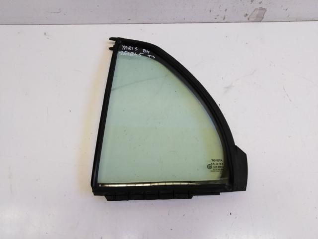 bontott TOYOTA YARIS Bal hátsó Fixüveg (Ajtóban)