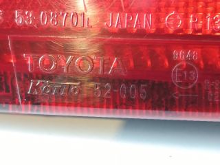 bontott TOYOTA YARIS Bal Hátsó Lámpa