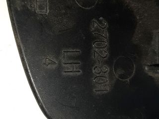 bontott TOYOTA YARIS Bal Tükörlap