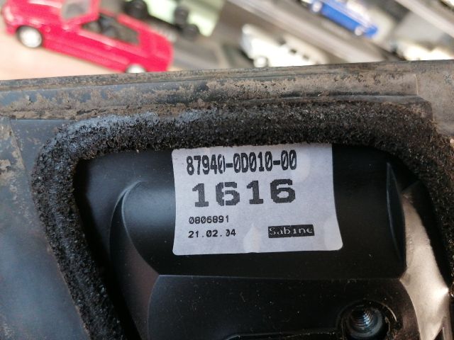 bontott TOYOTA YARIS Bal Visszapillantó Tükör (Mechanikus)