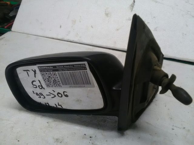 bontott TOYOTA YARIS Bal Visszapillantó Tükör (Mechanikus)