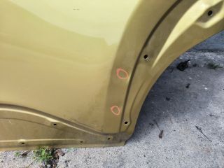 bontott TOYOTA YARIS CROSS Bal hátsó Ajtó (Üres lemez)