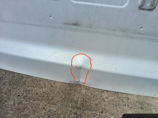 bontott TOYOTA YARIS CROSS Csomagtérajtó (Üres lemez)