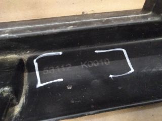 bontott TOYOTA YARIS CROSS Első Lökhárító Alsó Középső Díszrács