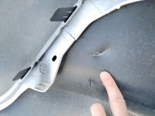 bontott TOYOTA YARIS CROSS Hátsó Lökhárító (Üresen)