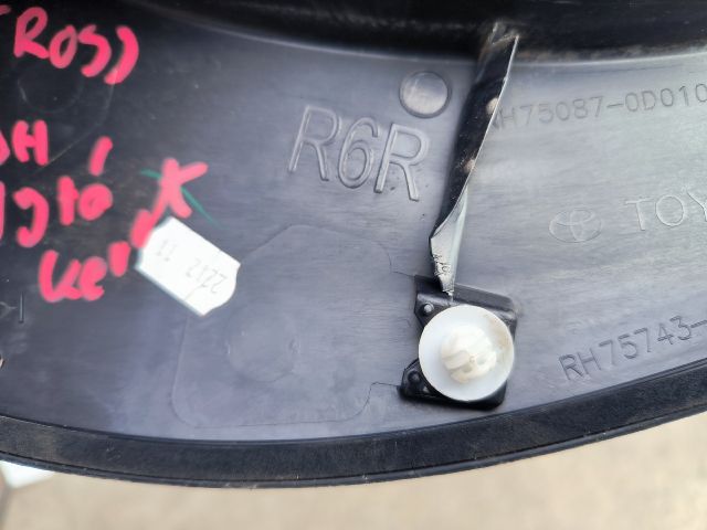 bontott TOYOTA YARIS CROSS Jobb hátsó Ajtókeret