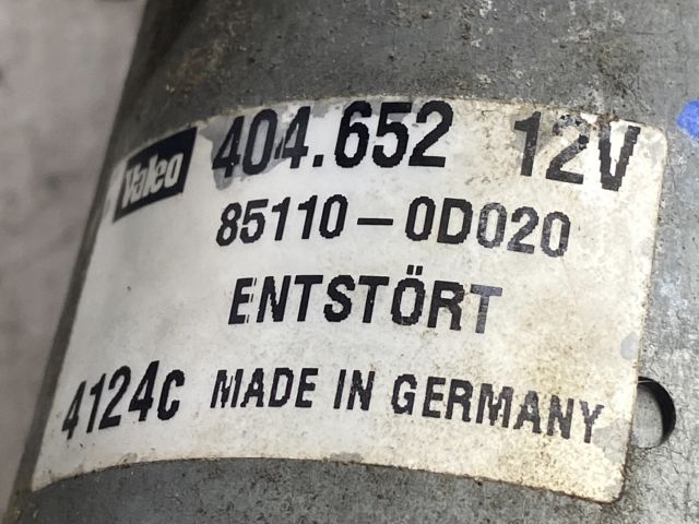 bontott TOYOTA YARIS Első Ablaktörlő Szerkezet Motorral