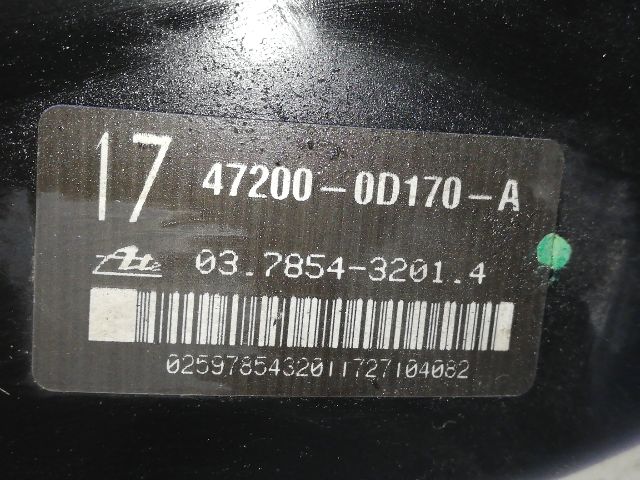 bontott TOYOTA YARIS Fékrásegítő