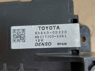 bontott TOYOTA YARIS Fűtés Vezérlő Modul