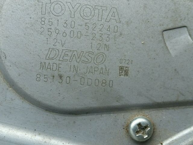 bontott TOYOTA YARIS Hátsó Ablaktörlő Motor
