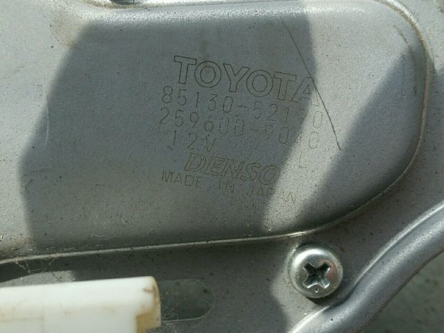 bontott TOYOTA YARIS Hátsó Ablaktörlő Motor