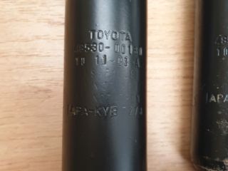 bontott TOYOTA YARIS Hátsó Lengéscsillapító Pár