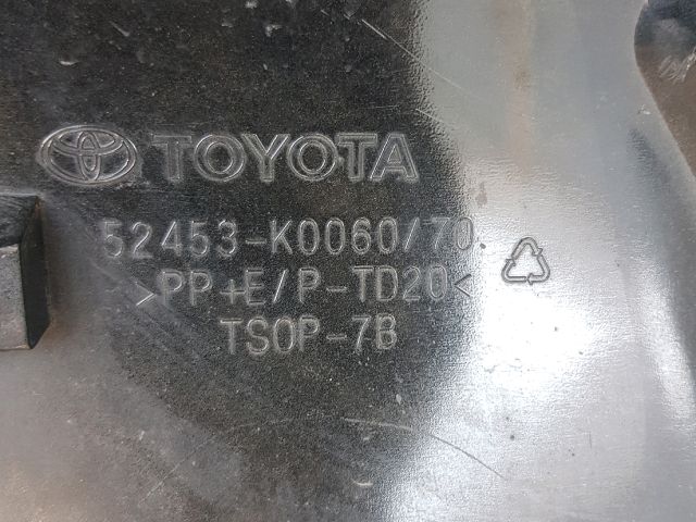 bontott TOYOTA YARIS Hátsó Lökhárító Alsó (Műanyag)