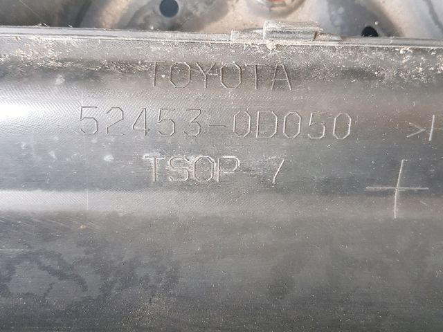 bontott TOYOTA YARIS Hátsó Lökhárító Alsó (Műanyag)