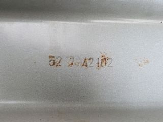 bontott TOYOTA YARIS Hátsó Lökhárító Merevítő (Fém)