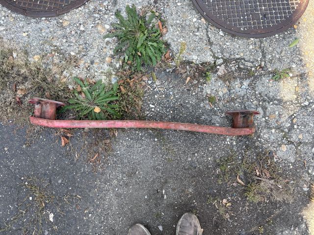 bontott TOYOTA YARIS Hátsó Lökhárító Merevítő (Fém)