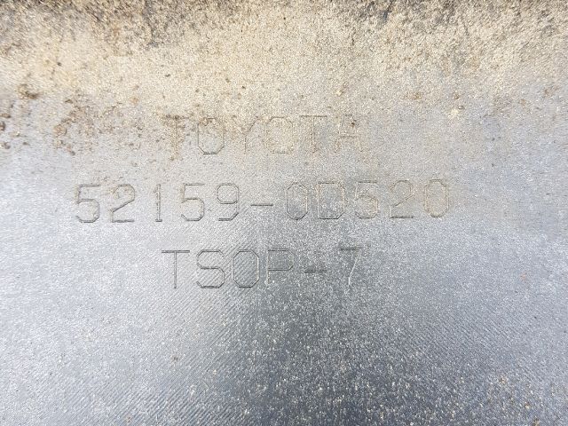 bontott TOYOTA YARIS Hátsó Lökhárító (Üresen)