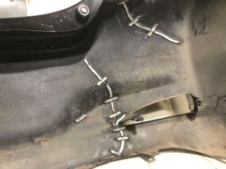 bontott TOYOTA YARIS Hátsó Lökhárító (Üresen)