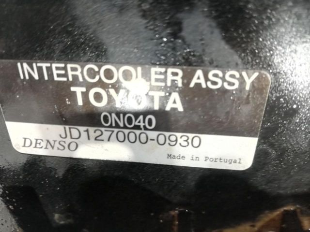 bontott TOYOTA YARIS Intercooler