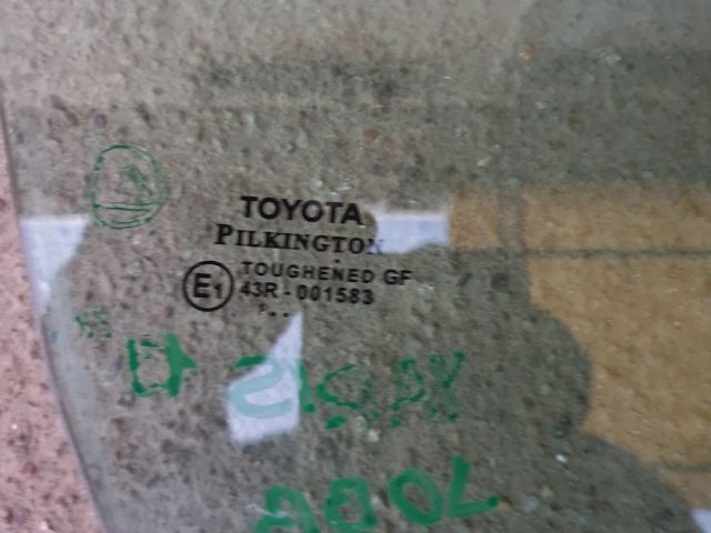 bontott TOYOTA YARIS Jobb első Ablak