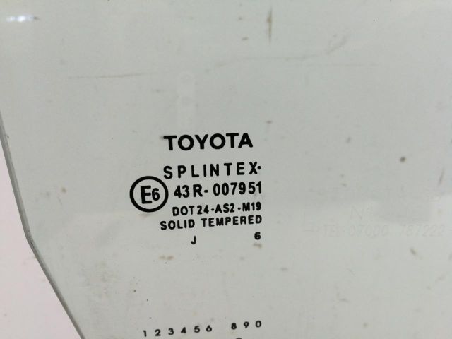 bontott TOYOTA YARIS Jobb első Ablak