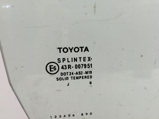 bontott TOYOTA YARIS Jobb első Ablak