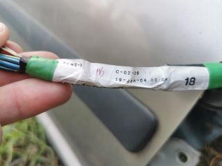 bontott TOYOTA YARIS Jobb első Ajtó Kábelköteg