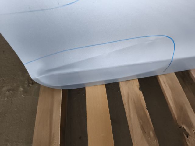 bontott TOYOTA YARIS Jobb első Ajtó (Üres lemez)