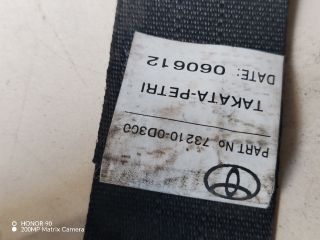 bontott TOYOTA YARIS Jobb első Biztonsági Öv