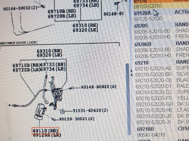 bontott TOYOTA YARIS Jobb első Központizár Motor